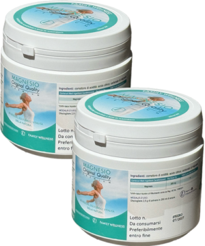 Magnesio Original Quality Premium<br>Offerta FAMILY (2 barattoli)